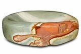 Polished Polychrome Jasper Dish - Madagascar #318325-1
